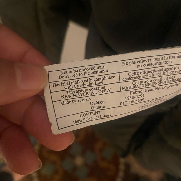 Michael Kors Olive Green Parka with Black Quilted Inner Layer - Picture 6 of 13